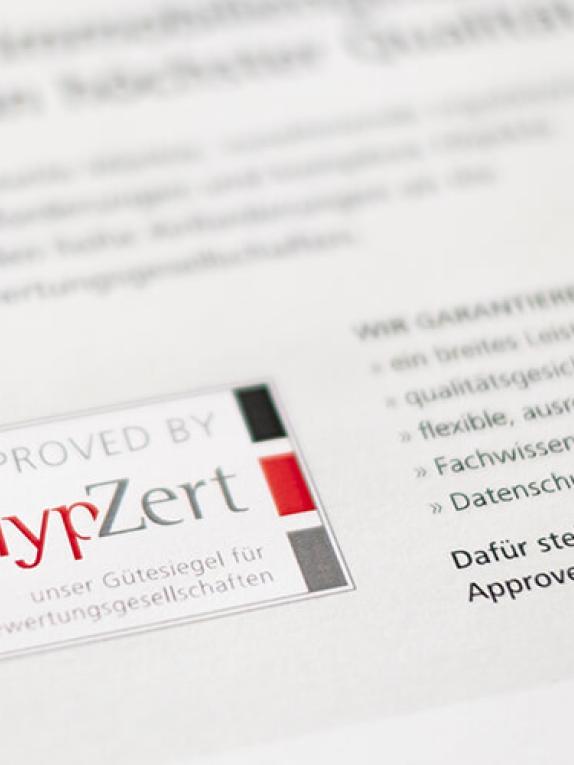Approved by HypZert 