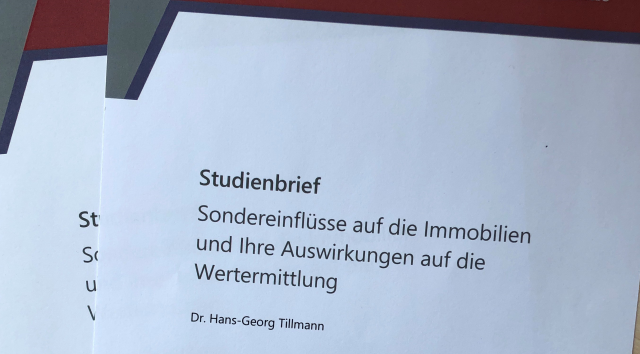 Studienbrief Sondereinflüsse